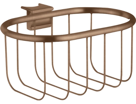 Saboneteira HANSGROHE AXOR Montreux, para barra de parede Unica, Cor: Ouro Vermelho Escovado