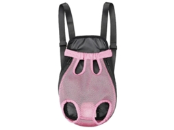 2026 mochila Transportadora para Mascotas Ajustável com Design de Malha para Gatos e Cães, Tamanhos S/m/l/xl XL Rosa