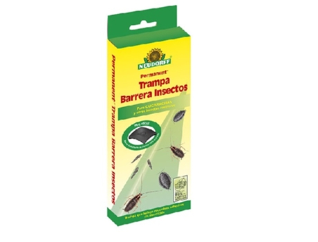 NEUDORFF Trampa Barrera Insectos Rastreros 2 Trampas 4 Adhesivos