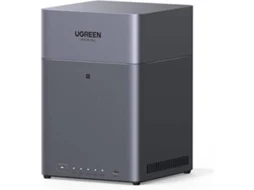 Disco Externo NAS UGREEN DH4300 Plus (120 TB - Prateado)