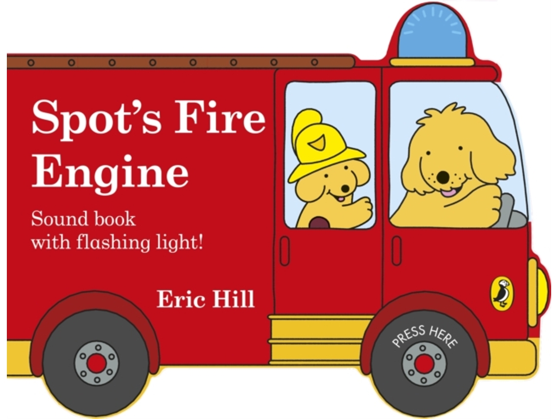 Livro Spots Fire Engine de Eric Hill (Inglês - Capa Dura)