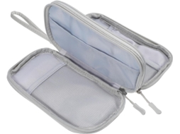 Bolsa Organizadora Dupla Para Cabos Eletrônicos Bolsa Organizadora Dupla Para Cabos Eletrônicos, Ideal Para Viagens E Armazenamento De Gokoco