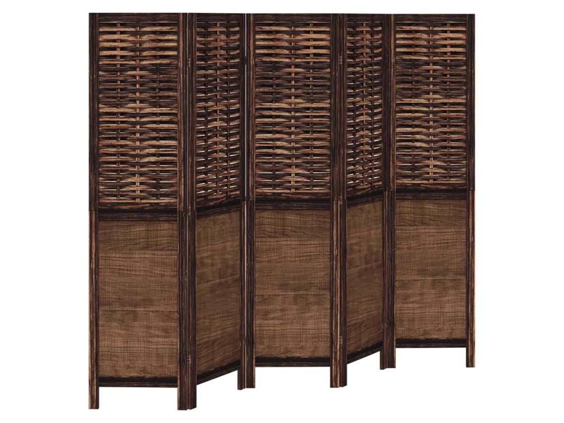 Room Divider, Room Dividers Vidaxl Marrom Madeira (40 X 160 Cm)