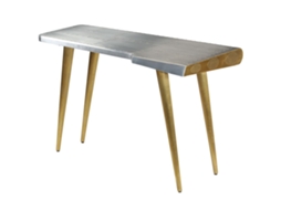 Writing Desk, Writing Desks Vidaxl Prateado Madeira