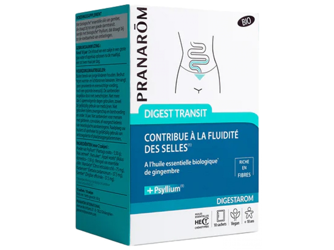 PRANARÔM Digest Transit Bio 10 Saquetas
