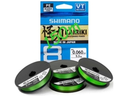 Linha de Pesca trançadas SHIMANO Kairiki 8 (0.100 mm - 0,10 mm)