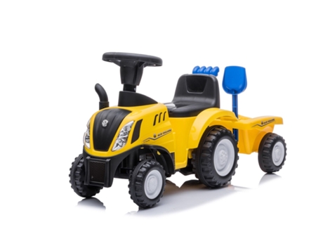 Andador Carro para Crianças Carro Infantil Amarelo Da Nova Holanda