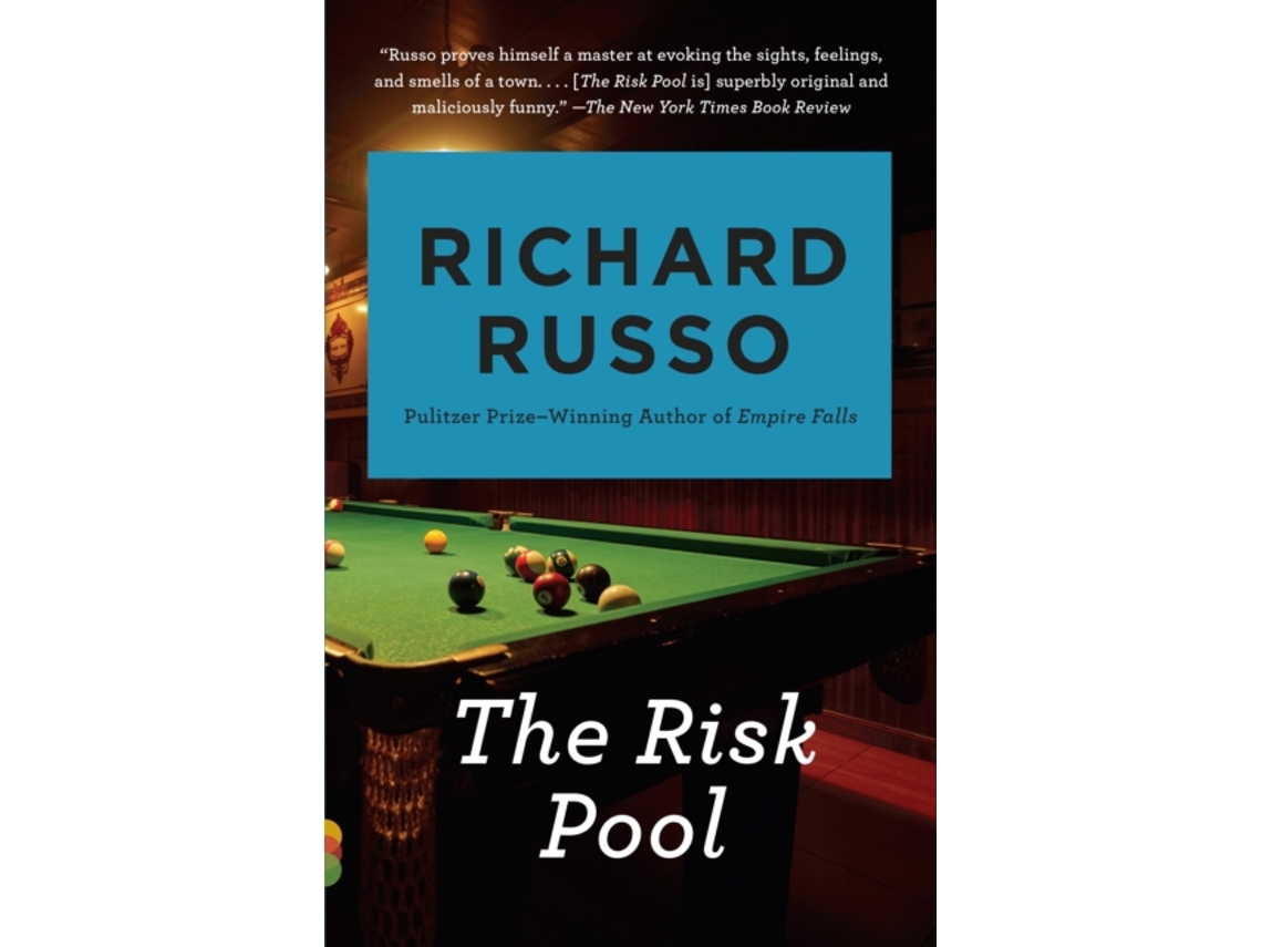 Livro the risk pool de richard russo (inglês)