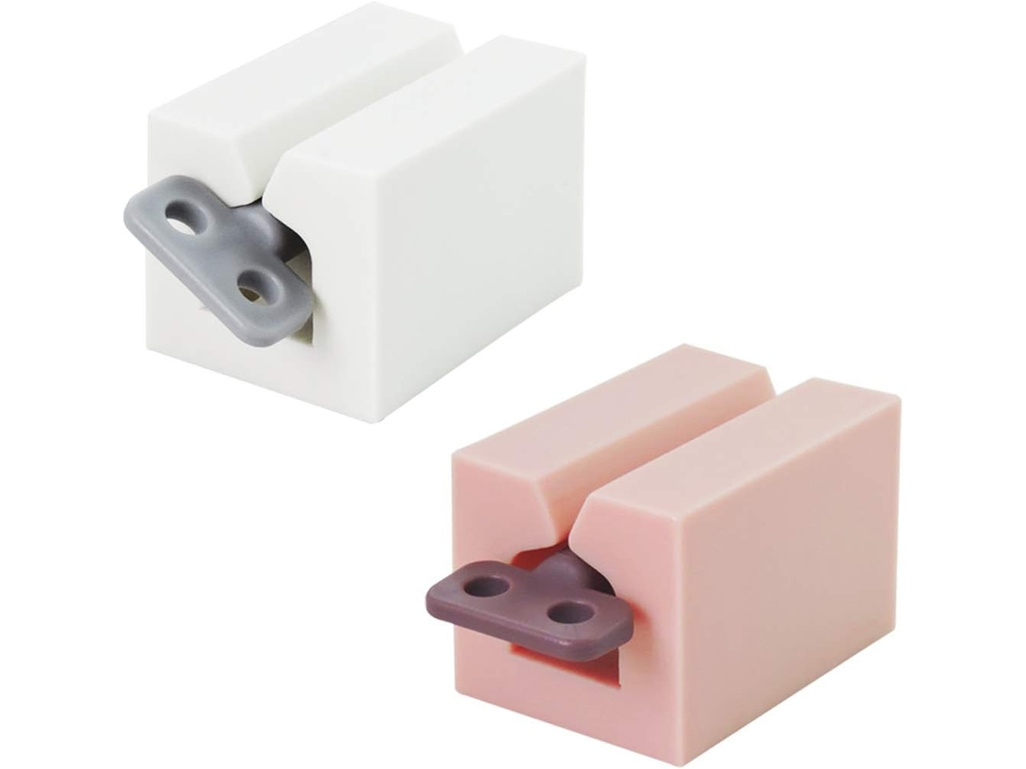 Espremedor Manual Rosa/branco C/ Alças Esmaltadas P/ Pasta e Creme ZYBLSSBB