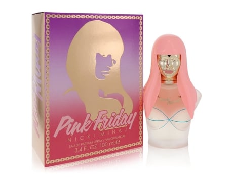 Perfume Feminino Pink Friday NICKI MINAJ Eau de Parfum 3.4 Oz For Women 100 Ml