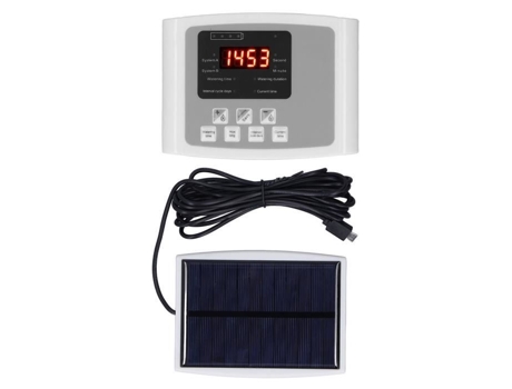 Sistema de Rega de Plantas Sistema Automático de Rega de Plantas Cronometragem de Rega de Energia Solar Carregamento Usb DILWE