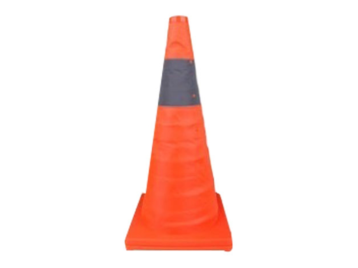 Cono De Seguridad Plegable Com Colar Reflexivo Extensible Para Carretera Y Estacionamiento 45cm/17.7in