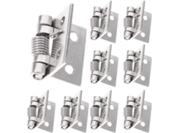 Dobradiças De Mola Com Fechamento Automático, 10 Peças, Resistentes,