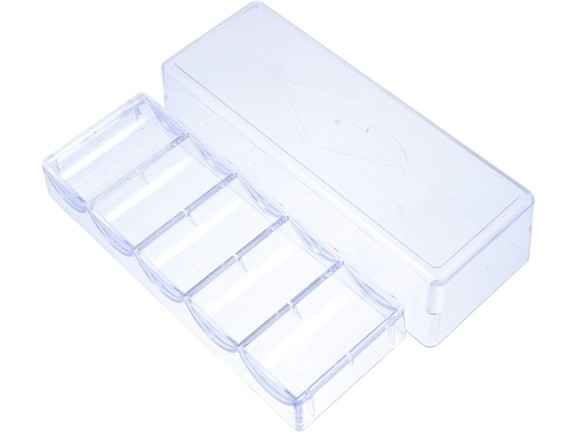 100 Armazenamento Visor Transparente Caixa