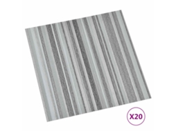 Pranchas de Piso Autoadesivo 30,5 X 30,5 Cm 20 Pcs Pvc MAISON EXCLUSIVE