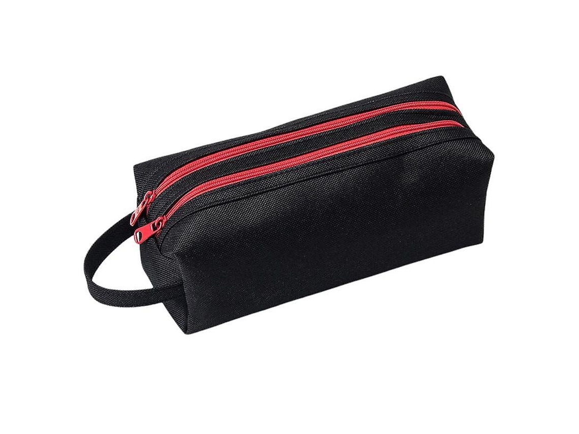 Estojo Grande Para Lápis, Ideal Escritório, Faculdade E Escola, Com Amplo Espaço De Armazenamento. Pode Ser Usado Como Bolsa, Esto Aquaforge