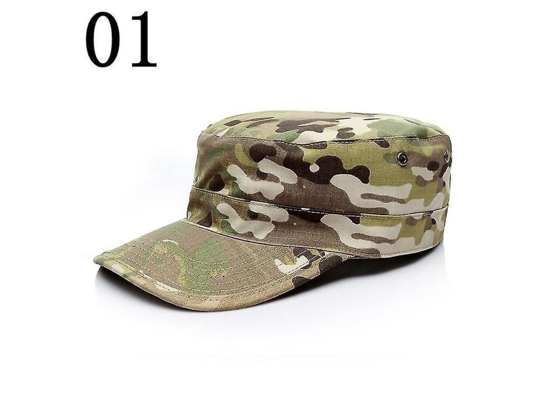 Gorra Camuflagem Militar Unissex para Caça Pesca Proteção Solar 8 Cores Tática 01 Camuflaje Cp
