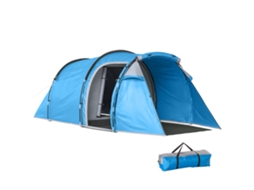 Tenda Instantânea 2 Pessoas, Área De Estar E Dormir, 426x206x154 Cm, Azul Claro