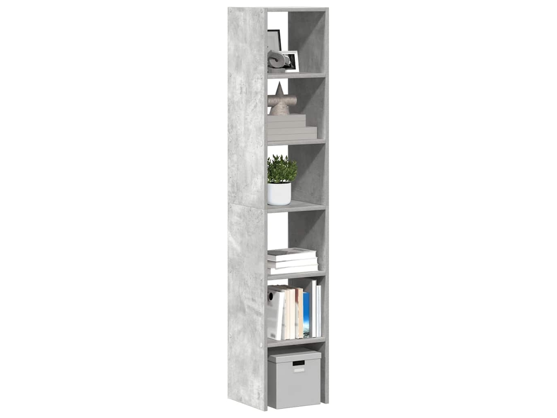 Vidaxl Estantes 2 Pcs Empilháveis 30x30x80 Cm Derivados Madeira