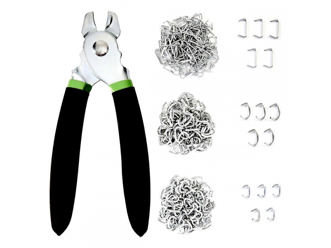 Kit De Alicate Para Anéis Fixação Com 270 Em Aço Galvanizado 3/4", 1/2" E 3/8", Para -aquaforge