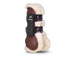 Botas de Tendão Frontais Shearling Deluxe Douradogatusos