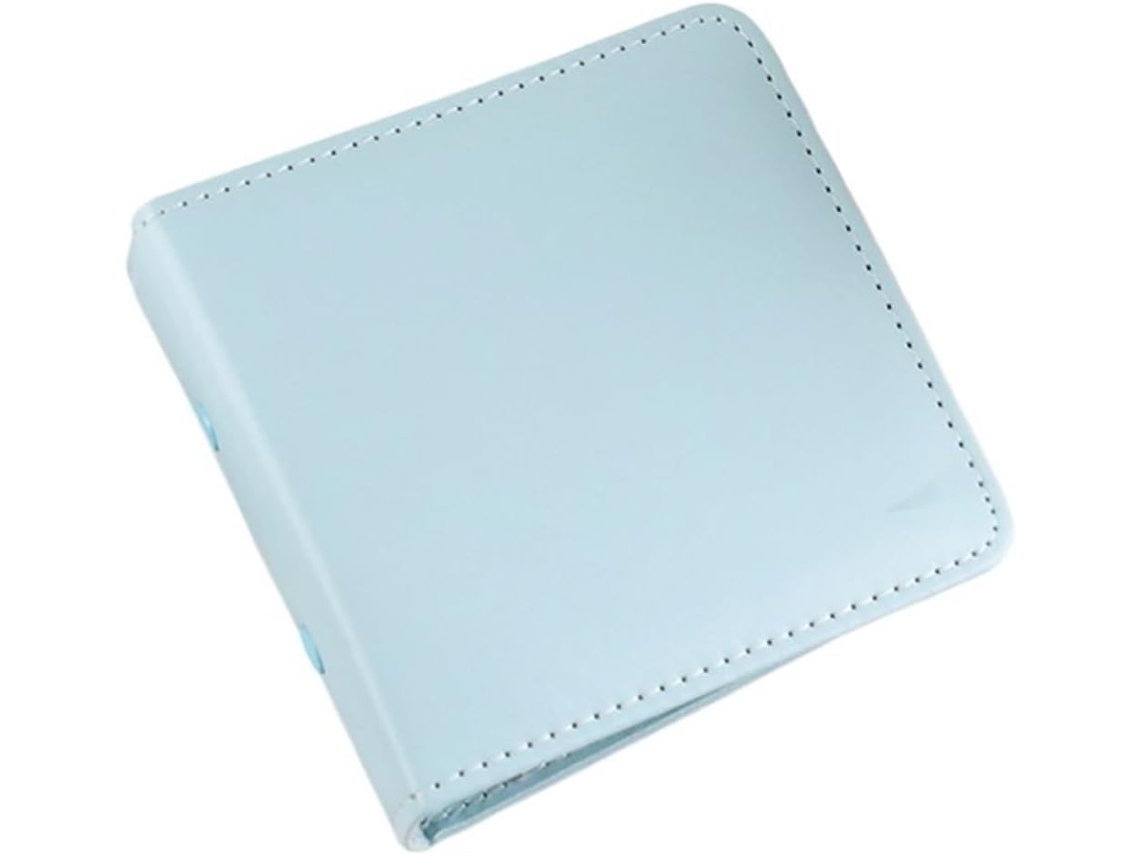 Classeur En Cuir Pu A8 - 2 Peças - 40 Pochettes - Cartes Photo - Album De Couleur Pure For Carte Nominative