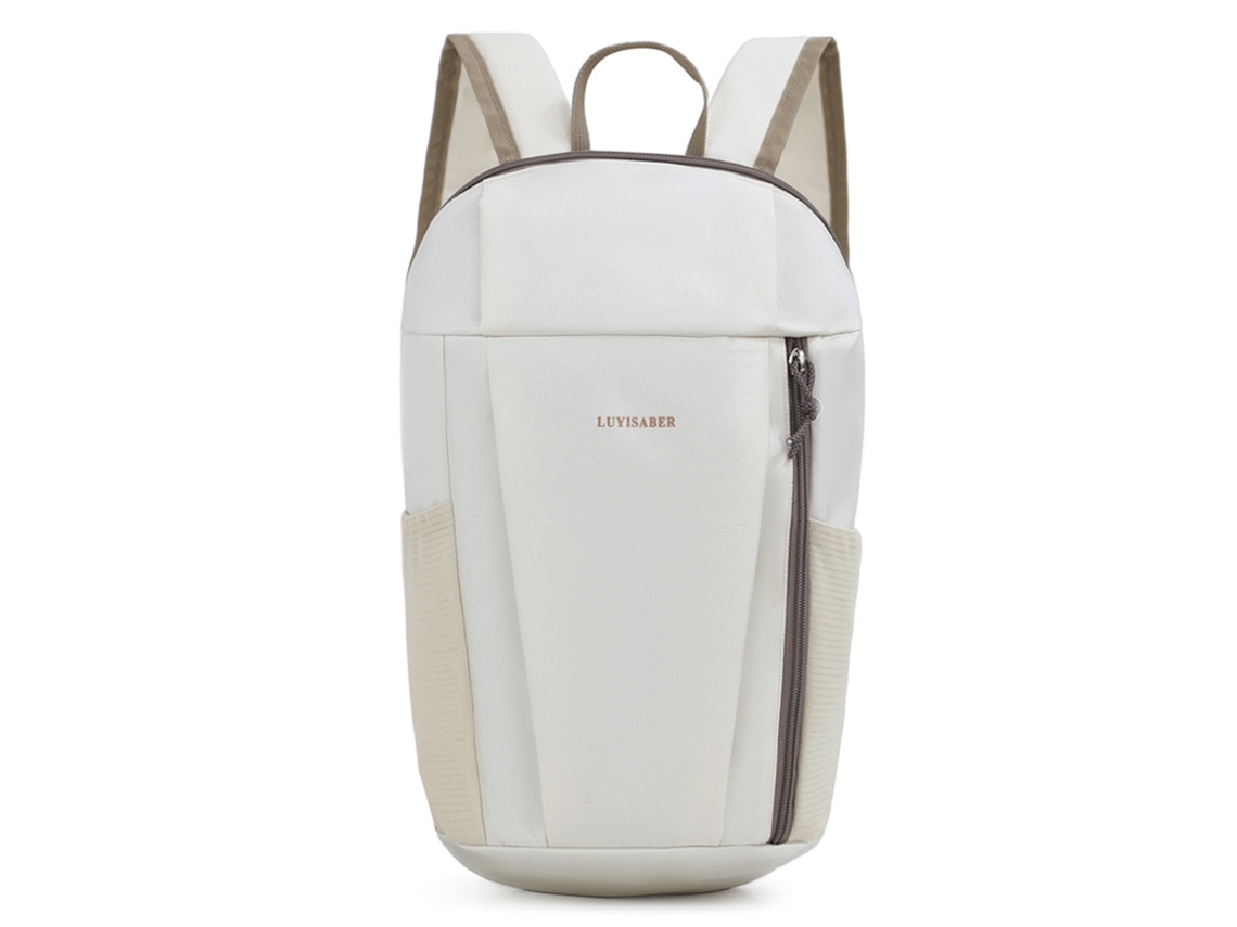Mochila leve com compartimentos internos, tecido impermeável, perfeita para deslocamentos diários, compras e caminhadas.