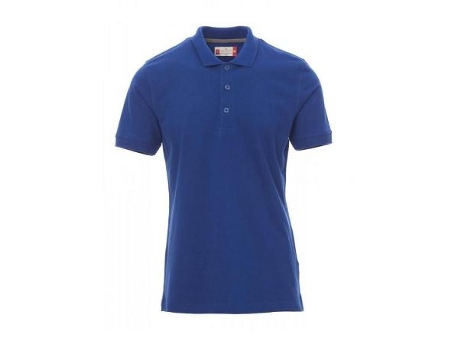 Polo pique manga corta cuello canale varios colores talla s-xxl talla l color ropa color azulina