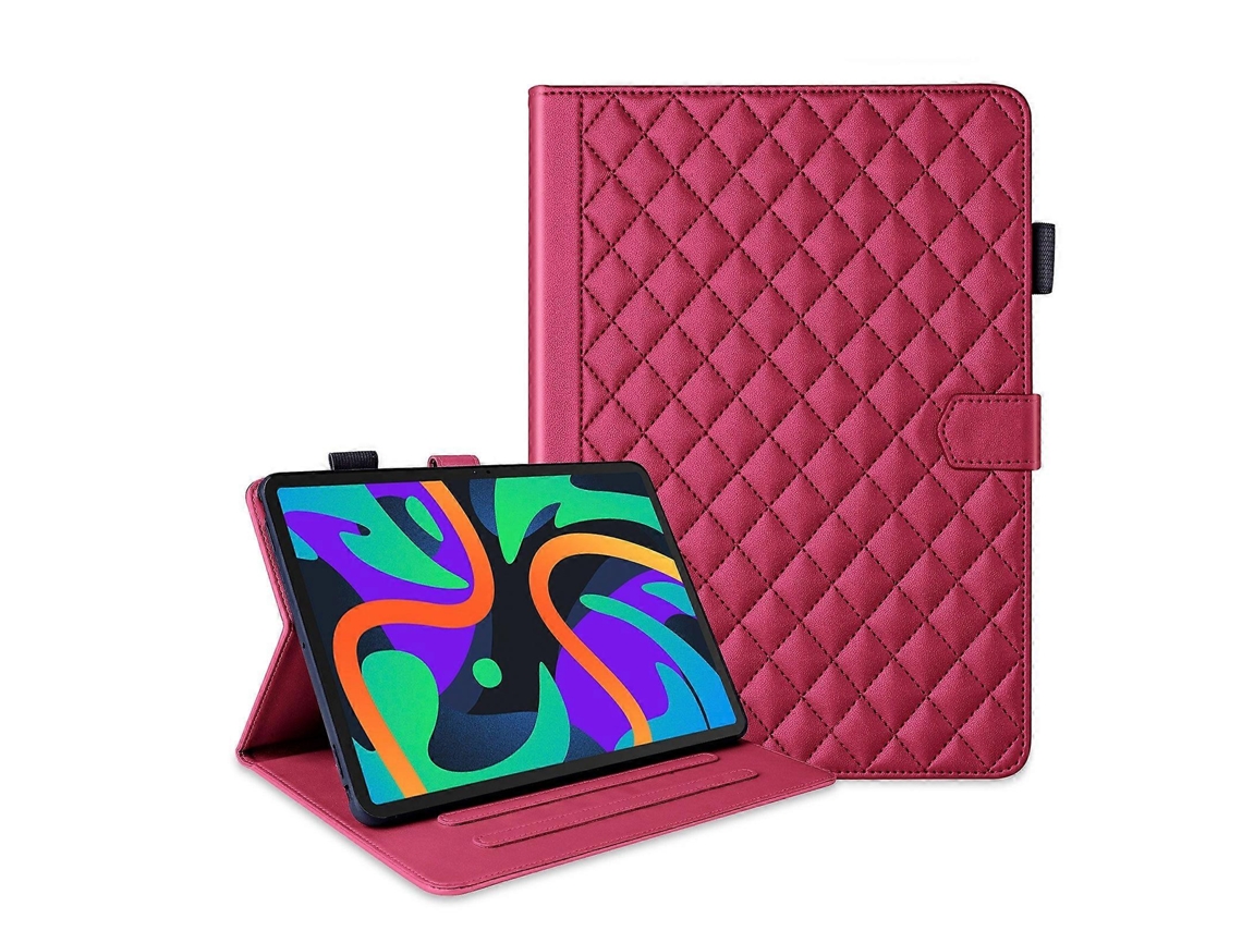 Capa De Couro Com Estampa De Losangos Para Tablet Lenovo Tab M11 / Xiaoxin Pad 11 2024