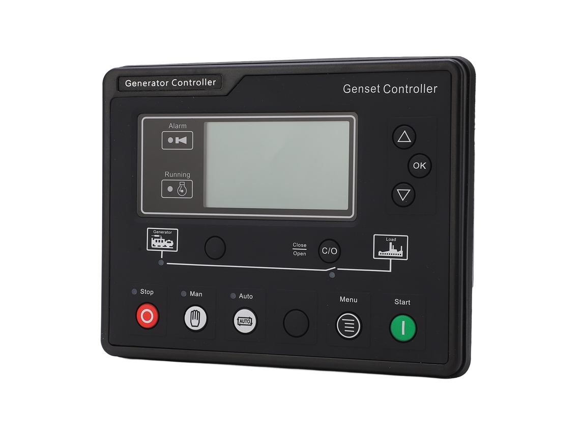 Controlador Automático De Gerador Diesel Com Tela Lcd Módulo Jxg6110u 8‑35v
