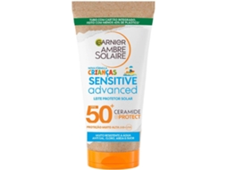 Protetor Solar Leite Sensitive Advanced Kids FPS 50+ Miniatura GARNIER AMBRE SOLAIRE 