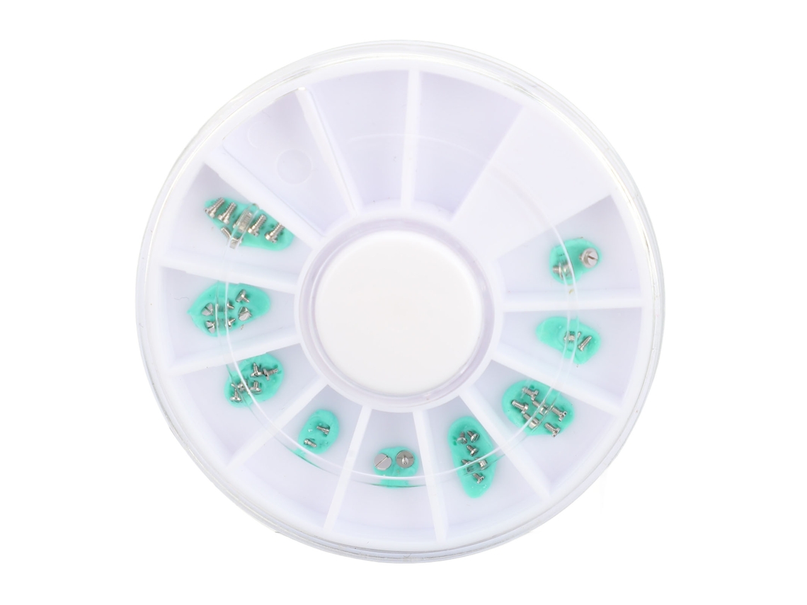 Kit de 37 Parafusos e Porcas para Reparo de Relógios com Parafusos de Movimento 3135 e 3131