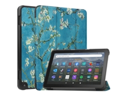 Capa Para Amazon Fire Hd 8/fire Hd 8 Plus 2022 Flor De Damasco