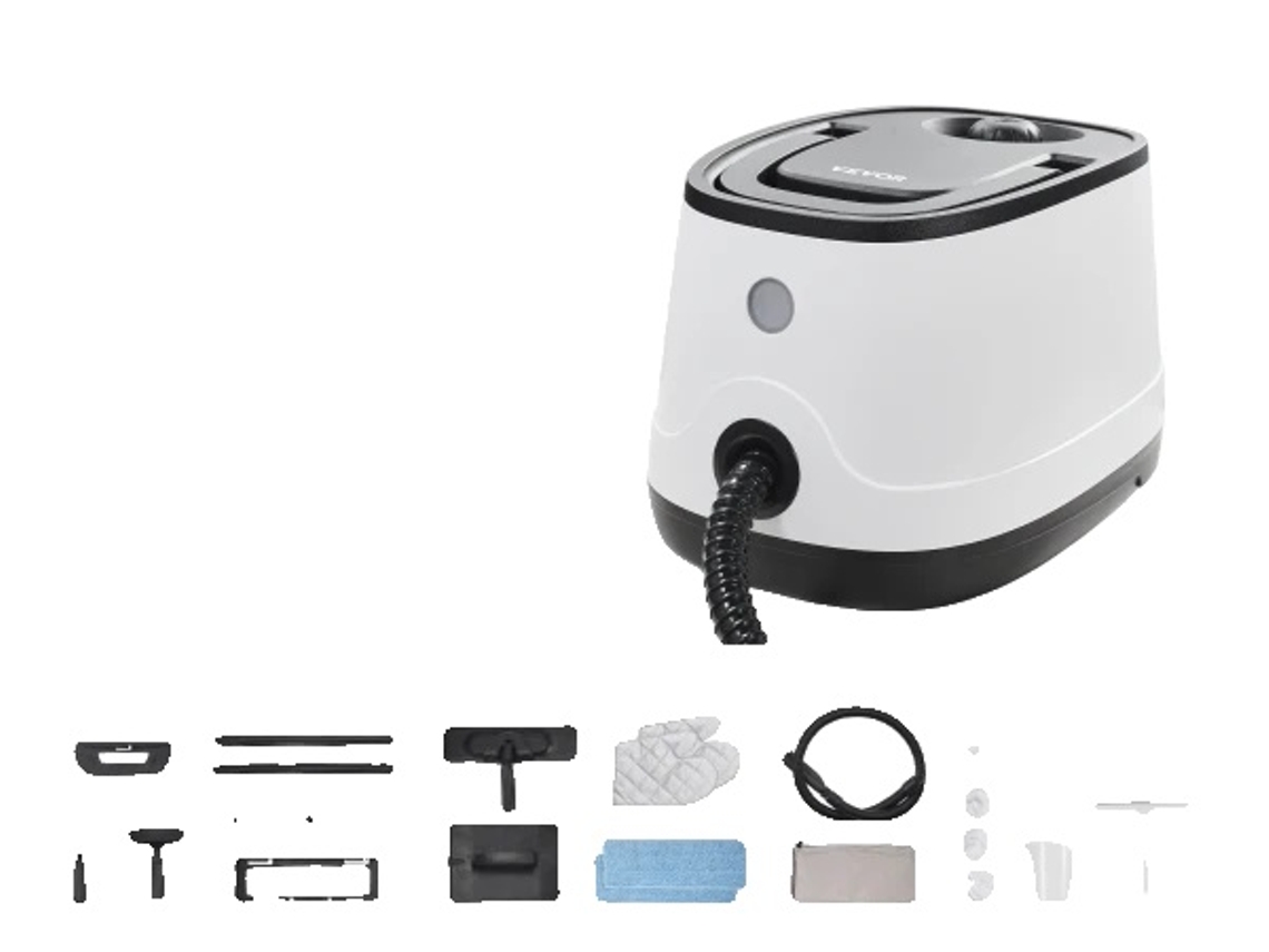 Limpeza A Vapor, Design Portátil, 27 Acessórios Inclusos, 1500ml, 110 V