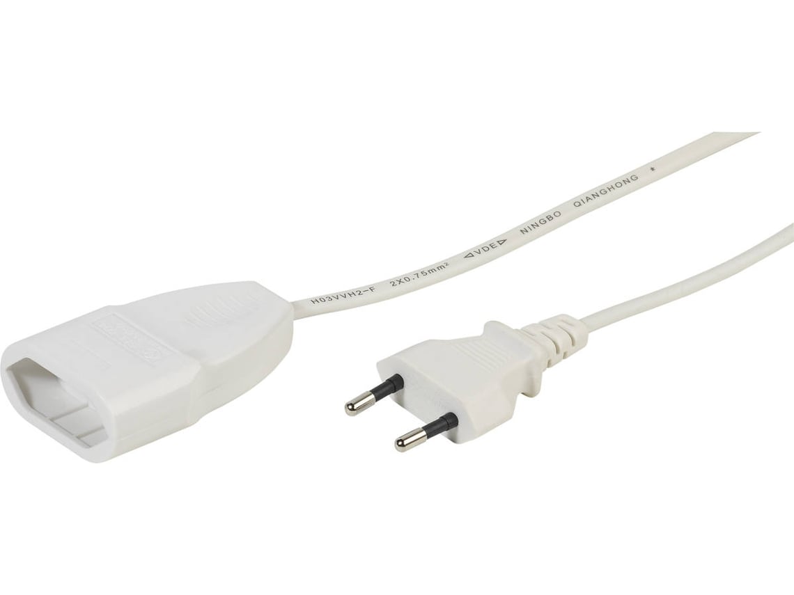Prolongador 6T VIVANCO 1 EU M-F 5M (Branco)