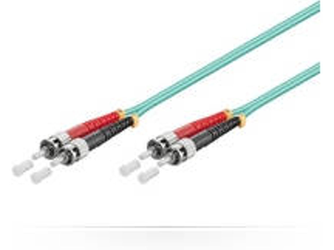 Cabo Fibra Ótica MICROCONNECT (ST - 50 cm - Azul)