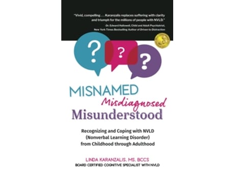 Livro Misnamed, Misdiagnosed, Misunderstood De Linda Karanzalis (inglês)