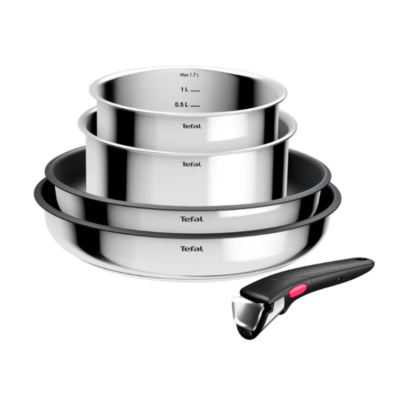 Set TEFAL Ingenio Cook Eat ( 5 Peças - Pega Amovível - Compátivel com Todas as Fontes de Calor)