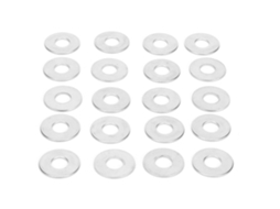 20 Unhas Aço Inox 304 M6 Acessórios Estufa