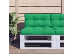 Vidaxl Almofadão Para Sofá De Paletes 80x40x12 Cm Tecido Verde