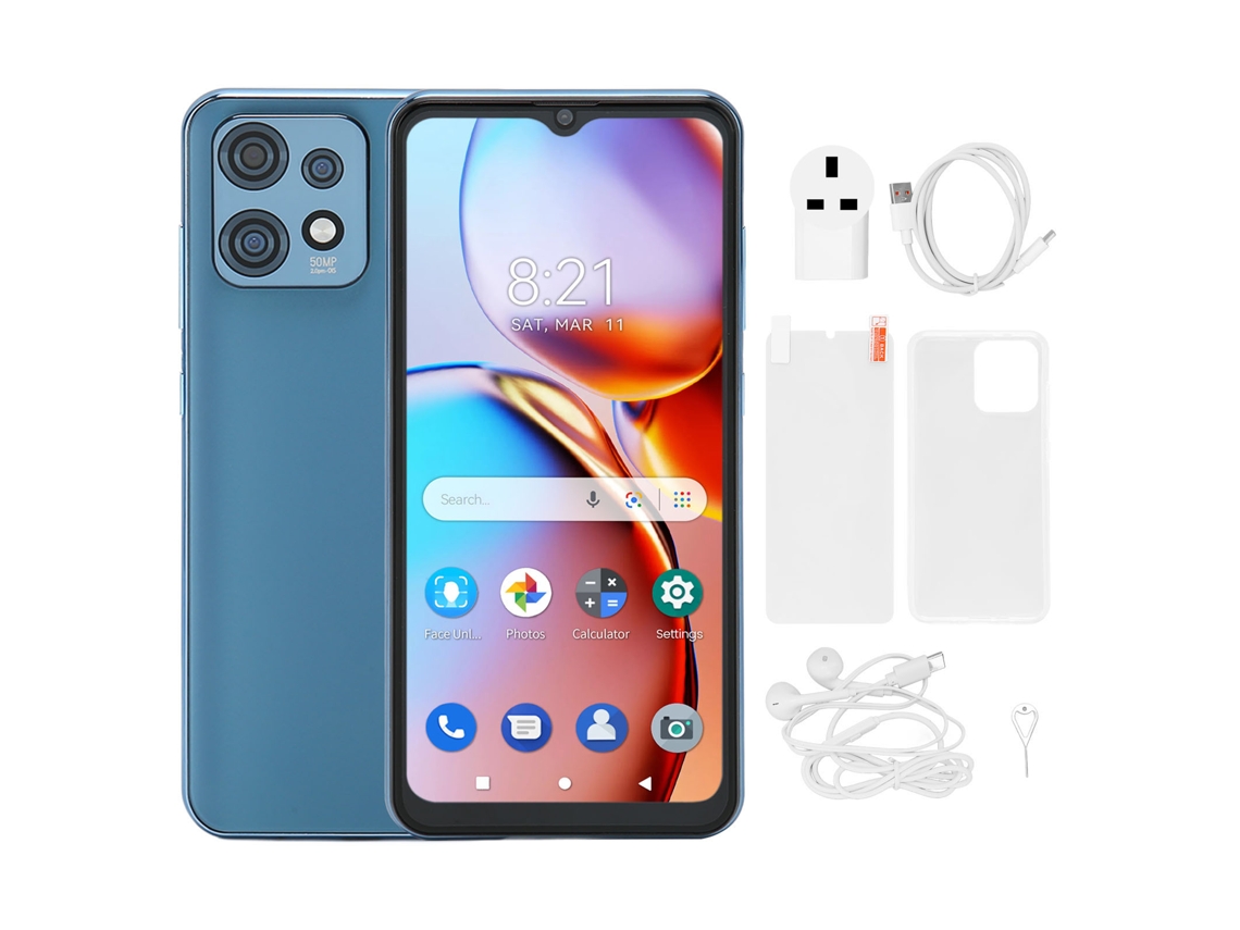Telefone Móvel Laxiscreed X40 6.53" 5g Android 12, Alta Performance E Conectividade Rápida