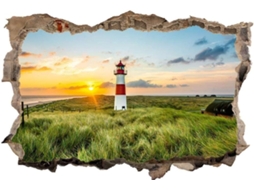 Adesivos Muraux Plage Dune Mer Du Nord Autocollant Adesivo Mural Para Salão De Beleza Chambre Cuisine Bureau Adulto Enfant 56x81cm