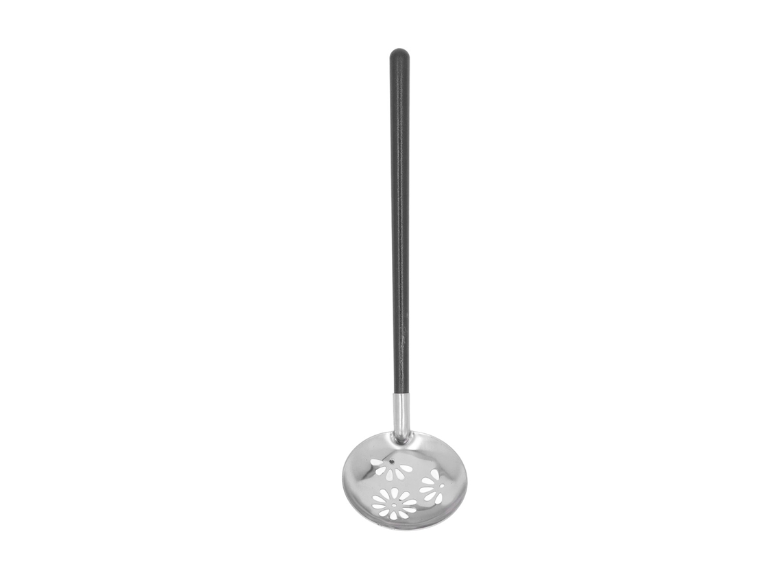 Colher De Sopa De Silicone 11,2 Polegadas Resistente Ao Calor Rosa