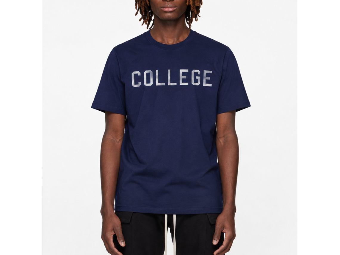 Rockinstone Animal House Movie Distress College Navy Adult T-shirt Size:xl