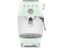 Máquina de Café com Cold Brew SMEG ECF03PGEU (15 Bar - Café Moído e Pastilhas - Verde)