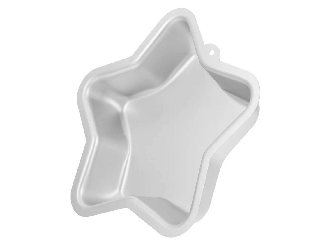 Forma Clássica De Alumínio Em Formato De Estrela Para Bolos, Garante Um Cozimento Uniforme, É Fácil De Limpar E Ideal Para Festas De Aniversário Temát