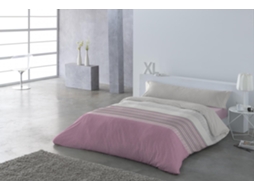 Edredão JVR Niza (Poliéster - Rosa - 90 cm)