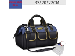 BOLSA DE FERRAMENTAS, Bolsa de ferramentas multifuncional de tecido Oxford, Bolsa para eletricista de 13-14-17-19-21-23 polegadas, Bolsa de armazename