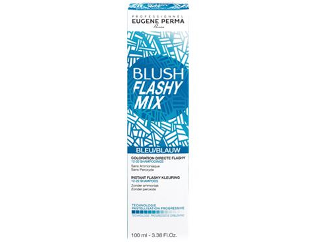 Blush Flash Mix Coloração Directa EUGÉNE PERMA Azul (100 ml)