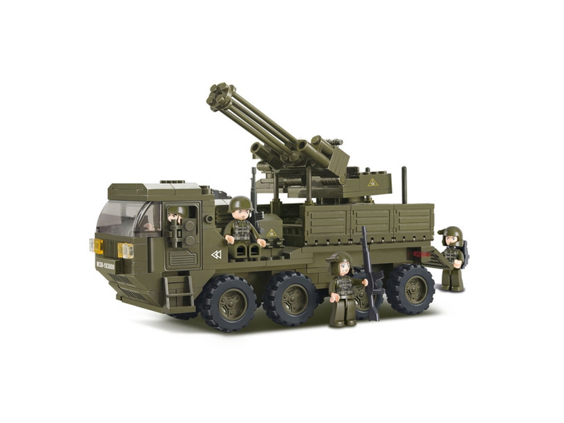 Construção SLUBAN Army - LF Heavy Transporter (Idade Mínima: 6 - 306 Peças)